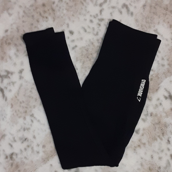 Gymshark Pants - Black energy Seamless Gymshark Leggings